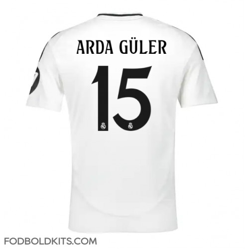 Real Madrid Arda Guler #15 Hjemmebanetrøje 2024-25 Kortærmet